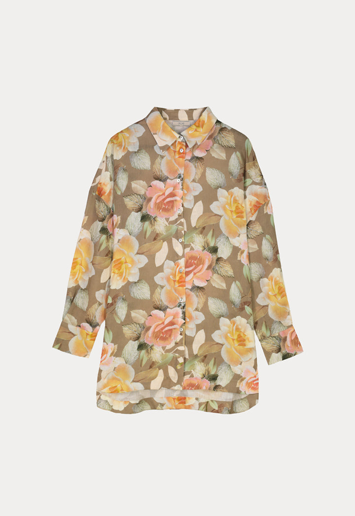 Choice Floral Print Shirt Multicolor