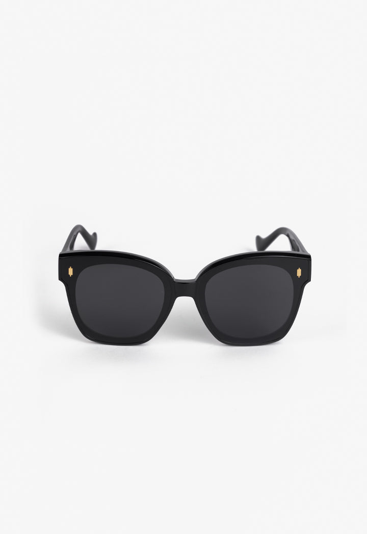 Choice Embellished Cat Eye Sunglasses Black