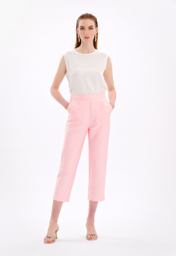 Choice High Waist Trouser Pink