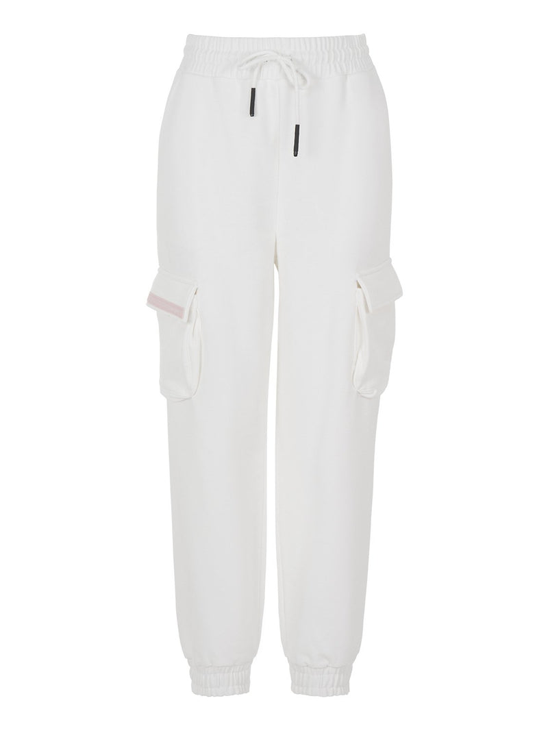 Nocturne Cargo Jogging Pants White