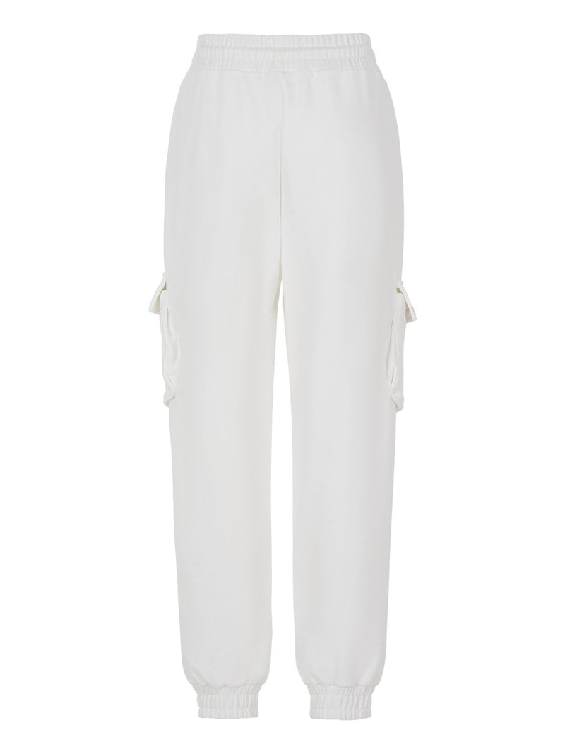 Nocturne Cargo Jogging Pants White