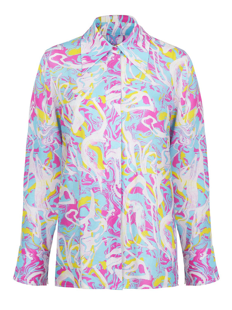 Nocturne Patterned Shirt Varyant